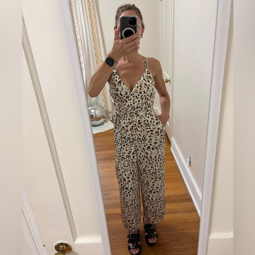 Greylin Brown and Black Wide-Leg Jumpsuit